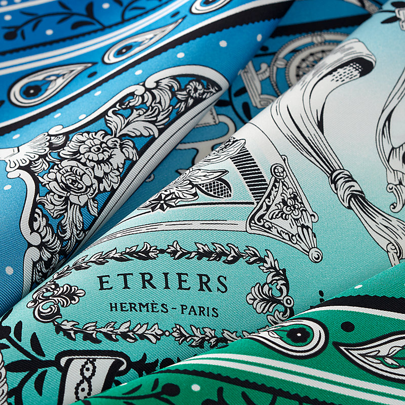 Etriers Remix bandana 55 | Hermès Mainland China